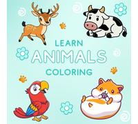 Learn animals coloring book