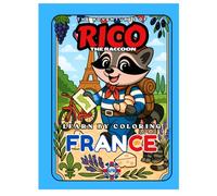LEARN BY COLORING - The Adventures of Rico the Raccoon - FRANCE - Europe Edition