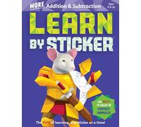 Learn by Sticker: More Addition & Subtraction