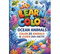 Learn & Color: Ocean Animals