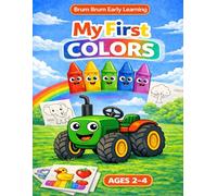 Learn Colors with Brum Brum: A Fun Coloring and Learning Book for Toddlers