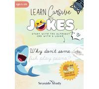 Learn Cursive With Jokes: A Fun Alphabet and Word Tracing Practice for Elementary Kids Basic Cursive and Penmanship Writing Drills Lettering Workbook