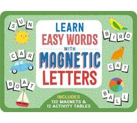 Learn Easy Words with Magnetic Letters