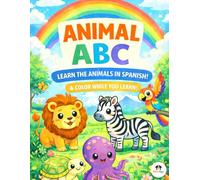 Learn English & Spanish While You Color