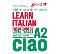 Learn Italian. CEFRL target A2. Con Audio in streaming: Beginner Level A2