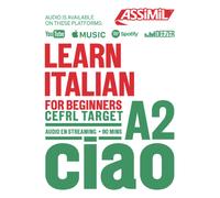 Learn Italian. CEFRL target A2. Con Audio in streaming - Benedetti Federico