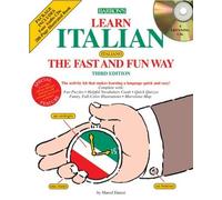 Learn Italian the Fast and Fun Way (book and CDs) by Marcel Danesi(2004-01-01)