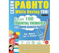 Learn Pashto While Having Fun - For Adults (Tascabile)
