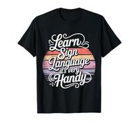 Learn Sign Language It's Very Handy Gesti dell'ASL - Maglietta
