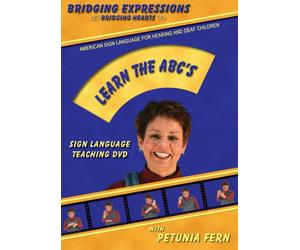Learn the ABC's Sign Language: Practice and short words Teaching DVD