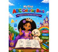Learn the Alphabets with the Afro Princess: Learn, trace and color the alphabets from A to Z