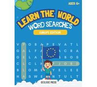 Learn the World Word Searches: Europe Edition: Quizzes for Puzzle Lovers - Great Gift for Teens and Adults