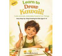 Learn to Draw Kawaii!: Cute Animals, Adorable Food & Fun Things - Easy Step-by-Step Drawing for Kids Ages 5-8