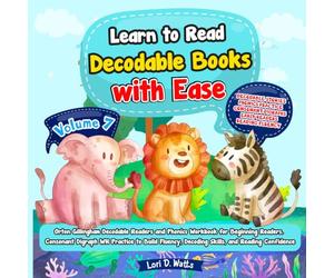 Learn to Read Decodable Books with Ease Orton Gillingham Decodable Readers and Phonics Workbook for Beginning Readers. Consonant Digraph WH Practice ... Decoding Skills, and Reading Confidence