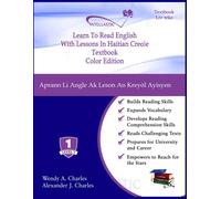 Learn To Read English With Lessons In Haitian Creole: Color Edition-Charles, Wen