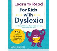 Hannah Braun M.Ed. Learn to Read for Kids with Dyslexia (Tascabile)