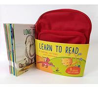 Learn to Read in CAPITAL Letters and Lowercase: 9 children's books with a free backpack: 10
