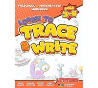 Learn to Trace and Write Letters: A Bilingual Ukrainian-English Workbook for Kids Ages 3-6: ABC & Азбука Handwriting Practice for Preschool and Kindergarten with Fun Coloring & Logic Puzzles