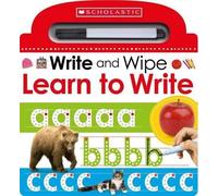 Learn to Write: Scholastic Early Learners (Write and Wipe) (Libro di cartone)