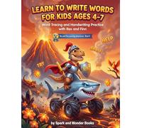 Learn to Write Words for Kids Ages 4-7: Word Tracing and Handwriting Practice with Rex & Finn