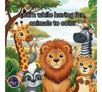 Learn while having fun: animals to color.