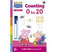 Ladybird – Impara con Peppa: Contare 020 – Libro di attività cancellabile