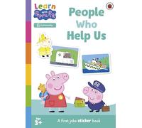 Learn with Peppa: People Who Help Us Sticker activity book