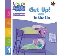 Learn with Peppa Phonics Level 1 Book 4 - Get Up! and In the Bin (Phonics Reader)