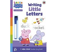 Learn with Peppa Writing Little Letters: Wipe-Clean Activity Book