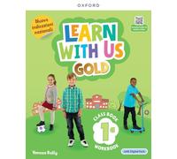 Learn with us Gold. Class Book & Workbook. With Craft fun book, Story fun book. Per la 1 ella Scuola elementare. Con e-book. Con espansione online (Vol. 1)