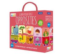 Learn your first opposites. Steam puzzle. Ediz. illustrata. Con puzzle