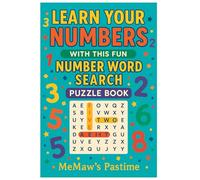 LEARN YOUR NUMBERS WITH THIS FUN NUMBER SEARCH PUZZLE BOOK FOR 6-8 YEARS OLD