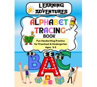 Learning Adventures: Alphabet Tracing Book