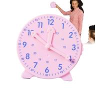 Learning Clock, Learning Big Student Clock | Learning Big Time Student Clock | Sturdy Teaching Clocks Student Clock Attractive Practice Clock For Birthday New Year Christmas Easter Learning Tool