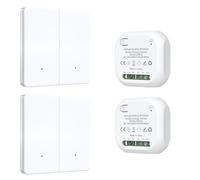 Learning Code Interruttore Telecomando Wireless 123 Gang per Domotica Flessibile