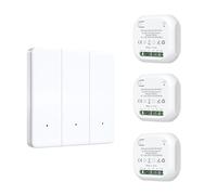 Learning Code Interruttore Telecomando Wireless 123 Gang per Domotica Flessibile