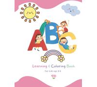 Learning & Coloring Book: A Fun Alphabet Adventure with Simple Objects and Coloring Pages for Early Learners.