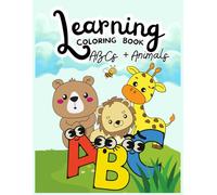 Learning Coloring Book: ABCs + Animals