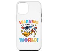 Learning Is Out Of This World Space Back To School Teacher Custodia per iPhone 12/12 Pro