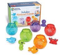 Amici dell’Acquario Peekaboo Learning Resources, 10 pezzi, Dai 18 mesi, Giocattoli per l’apprendimento, Giocattoli da neonati, Giochi educativi, Giocattoli con i pesci, Giocattoli con gli animali