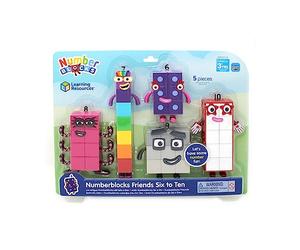 Learning Resources Amici Numberblocks da Sei a Dieci, Personaggi da collezione ufficiali a partire dai 3 anni