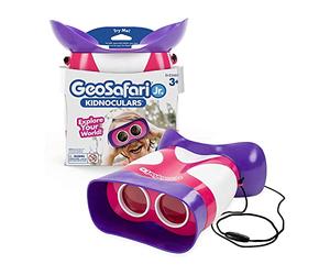 Learning Resources Binocolo a visore GeoSafari Jr. Rosa | Sviluppa osservazione, curiosità scientifica, linguaggio descrittivo, autonomia e interesse per la natura