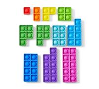 Learning Resources Bubble Poppers Sensoriali Numeri Multicolore Set 11, Gioco Educativo Matematica Precoce STEM, Fidget Antistress Silenzioso Conteggio Addizione Sottrazione Frazioni Bambini 3+