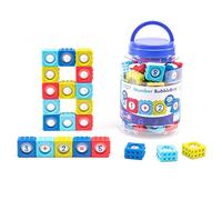 Learning Resources BubbleBix con numeri , imparare i numeri, giocattolo antistress per l’apprendimento, giocattolo antistress da schiacciare con numeri, dai 3 anni in avanti