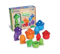 Learning Resources Case per gnomi Peekaboo, età 18 Mesi+, Giochi educativi, attività di apprendimento prescolare, Giocattoli Didattici per Bambini 2-4, Giocattoli Montessori, Giocattoli sostenibili