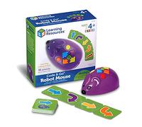 Learning Resources Code & Go Topo Robot Programmabile STEM per Bambini 4+ | Sviluppa logica, capacità di sequenza e problem solving con 30 schede di coding e attività senza schermo divertenti