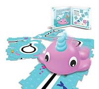 Learning Resources Coding Critters Go Pets Dipper Narvalo Gioco STEM Coding Senza Schermo per Bambini 4+ Regalo Educativo Natale con Libro attività e 16 Tessere