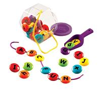 Learning Resources Confetti da infilare con Alfabeto Smart Snacks