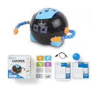 Learning Resources Cooper Robot STEM Individuale LER3119, da 5 Anni, Programmazione Senza Schermo, Gioco Educativo USB Ricaricabile