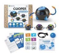 Learning Resources Cooper Robot STEM Set da Classe LER3118, da 5 Anni, Programmazione Senza Schermo, Codifica Collaborativa, 4 Robot Inclusi